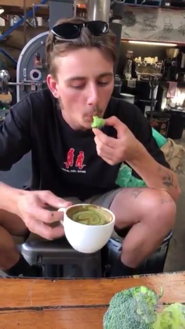 Broccolatte, Kopi dengan Tambahan Bubuk Brokoli yang Menyehatkan