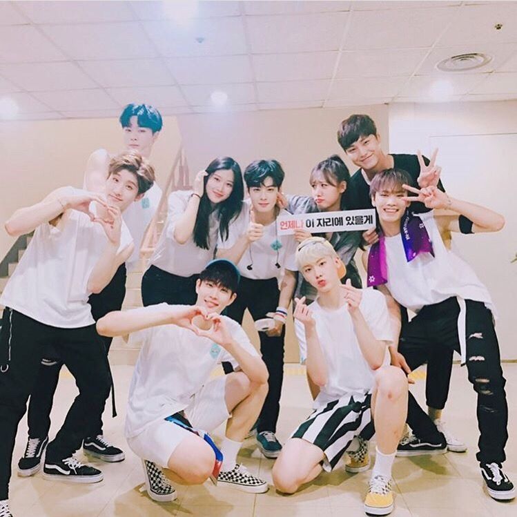 Cha Eun Woo dan Moon Ga Young