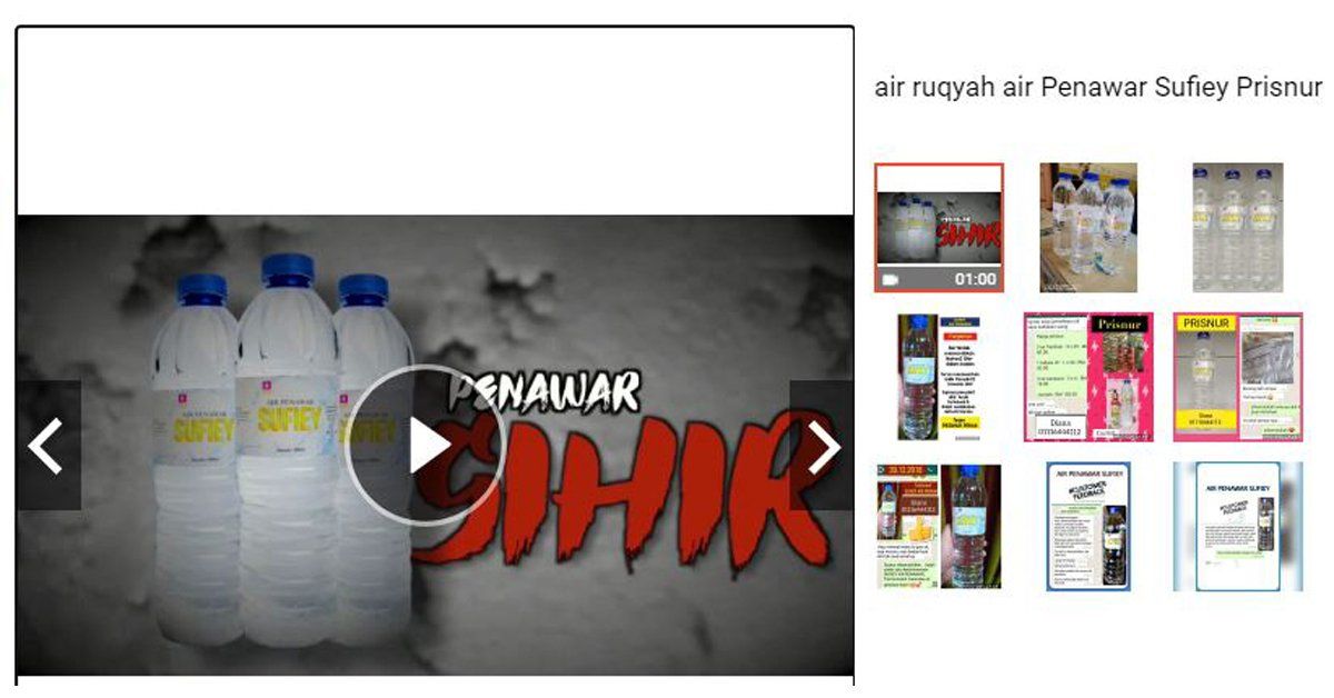 Di Malaysia Air Ruqyah Jadi Obat Alternatif Untuk Pasien COVID-19