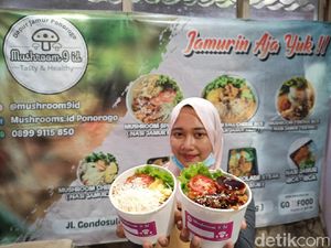 Gadis Belia Ini Sukses Berbisnis Olahan Jamur Tiram Kekinian