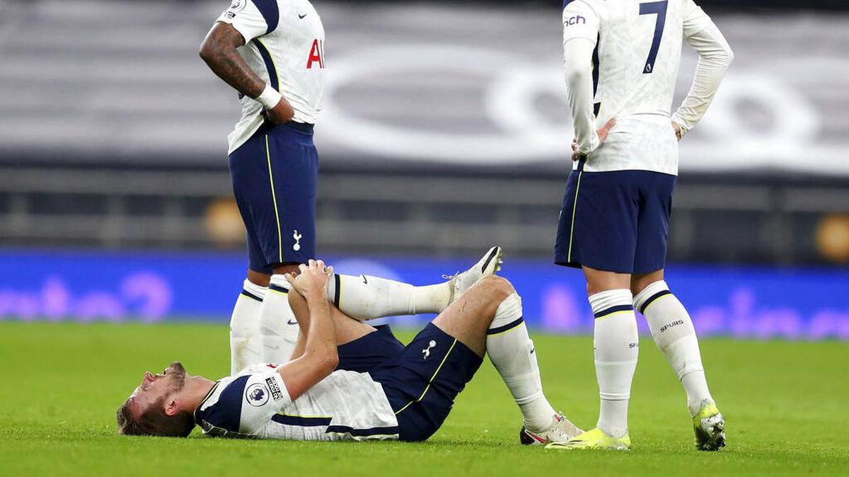 Harry Kane kemungkinan cuma absen dua pekan (AP/Catherine Ivill)