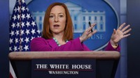 Kecaman juga datang dari Amerika Serikat (AS), Australia, Norwegia, Kanada dan Perserikatan Bangsa-bangsa (PBB). Juru bicara Gedung Putih, Jen Psaki, menegaskan bahwa AS akan mengambil tindakan terhadap pihak-pihak yang bertanggungjawab jika langkah-langkah ini tidak dicabut. AP Photo/Evan Vucci.