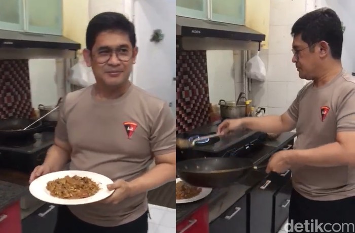 Kapolda Sulawesi Selatan Ternyata Jago Bikin Nasi Goreng