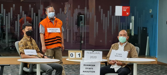 KPK gelar rekonstruksi kasus suap bansos Corona