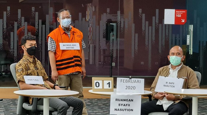 KPK gelar rekonstruksi kasus suap bansos Corona