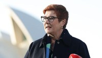 Menteri Luar Negeri Australia, Marise Payne mengatakan agar militer menghormati penegakan hukum untuk menyelesaikan sengketa melalui mekanisme yang sah dan untuk segera membebaskan seluruh pemimpin sipil yang ditahan secara tidak sah. Mark Metcalfe/Getty Images