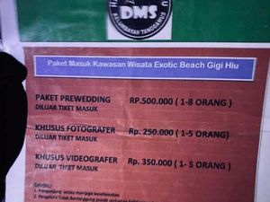 Tarif Motret di Pantai Gigi Hiu Rp 250 Ribu, Fotografer Geleng-geleng Kepala
