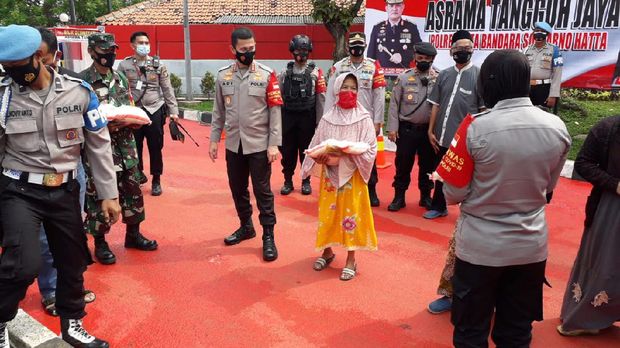 Polres Bandara Soekarno-Hatta gelar rapid test ke 100 warga