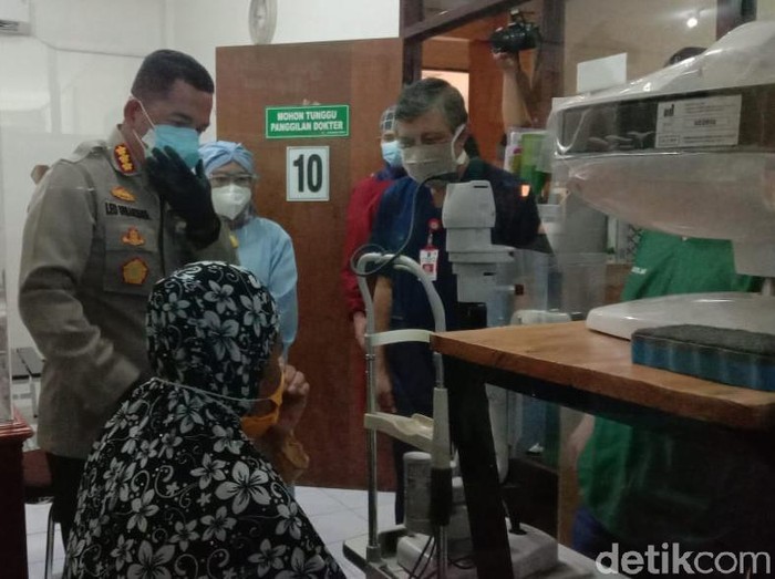 Polresta Malang Kota Gelar Operasi Katarak Gratis Dengan Prokes COVID-19