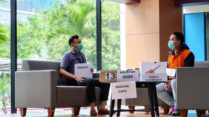 Rekonstruksi kasus bansos Corona