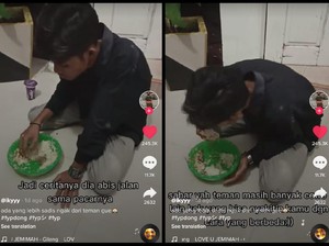 Sedih! Pria Ini Rela Menahan Lapar demi Pacar, Berakhir Diputusin
