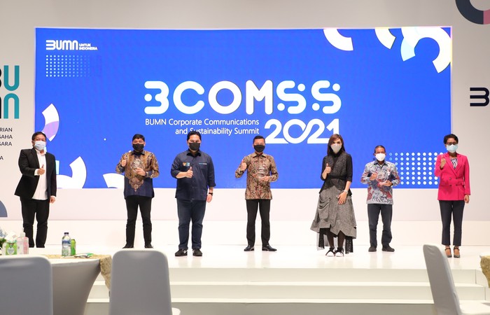 Telkom menerima penghargaan Honorable Mention dalam kategori Creating Shared Value terhadap program Sampah Jadi Emas dengan campaign #DaurBikinMakmur