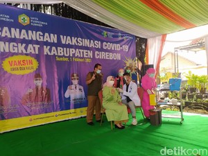 7.203 Nakes Cirebon Terdaftar Disuntik Vaksin COVID-19