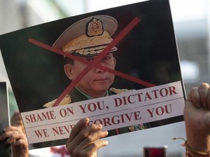 Kecam Kudeta Militer, Ribuan Orang Gelar Aksi Demo di Myanmar