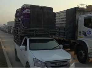 Antrean Truk Thailand Masuk ke Myanmar Usai Kudeta Militer