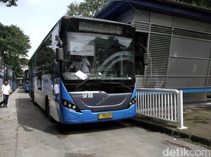 Sempat Disetop Akibat Banjir, Layanan TransJakarta Hari Ini Kembali Normal