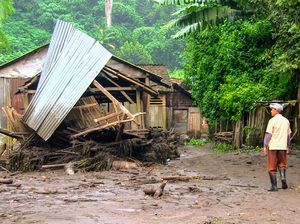 Puluhan Ternak Warga Bondowoso Hilang Tersapu Banjir Bandang Ijen