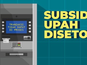 BLT Subsidi Upah Disetop!