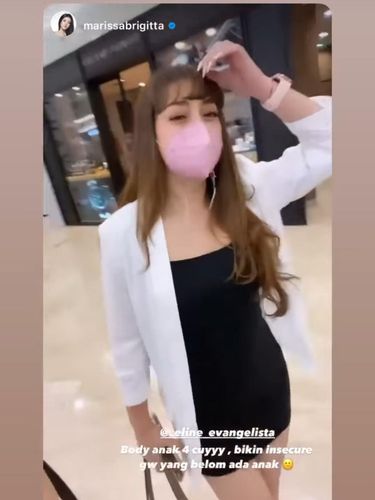 Celine Evangelista makin aduhai