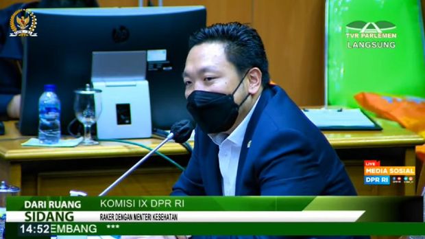 Charles Honoris (Dok. Screenshot YouTube DPR RI).