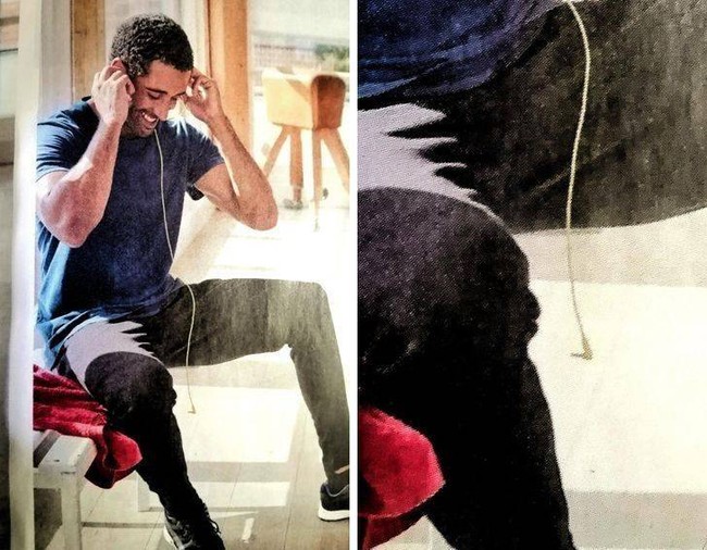 Kalau belum dicolokin gini kira-kira apa ya yang lagi didengerin sama modelnya? Lawak banget bikin auto bengek! Foto: Reddit