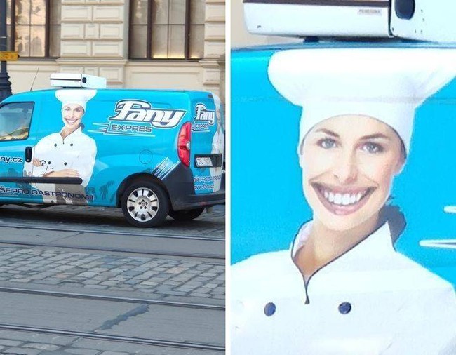 Bisa tebak alasan di balik desain ini? Kalau bibirnya selebar ini malah jadi terlihat seram ya? Foto: Imgur