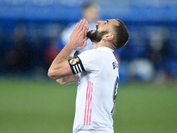  Real Madrid juga masih belum punya striker mumpuni untuk menggantikan Karim Benzema, maka Lukaku bisa jadi opsinya (Getty Images/Juan Manuel Serrano Arce)