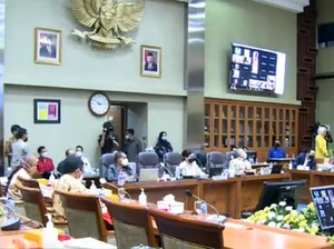 Komisi IX DPR-Menkes Rapat Tertutup Bahas Program dan Anggaran 2021