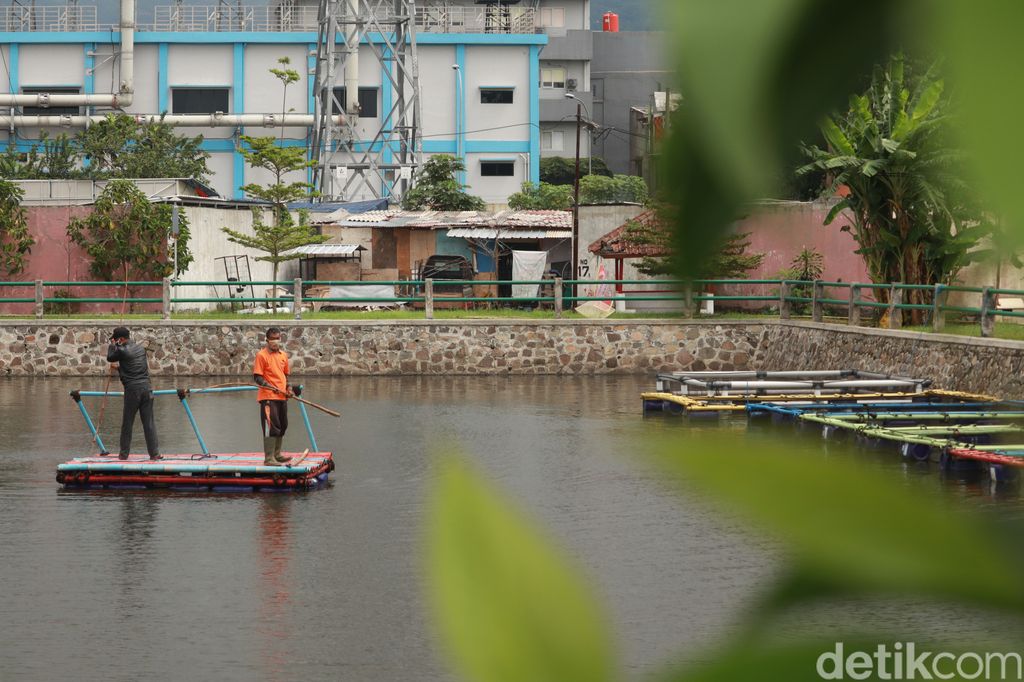 Kreatifnya Warga Bandung, Sulap Kolam Retensi untuk Budidaya Ikan dan Wisata