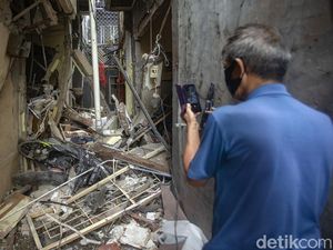 Lukai 4 Orang, Rumah Warga Turut Jadi Korban Ledakan Penjaringan