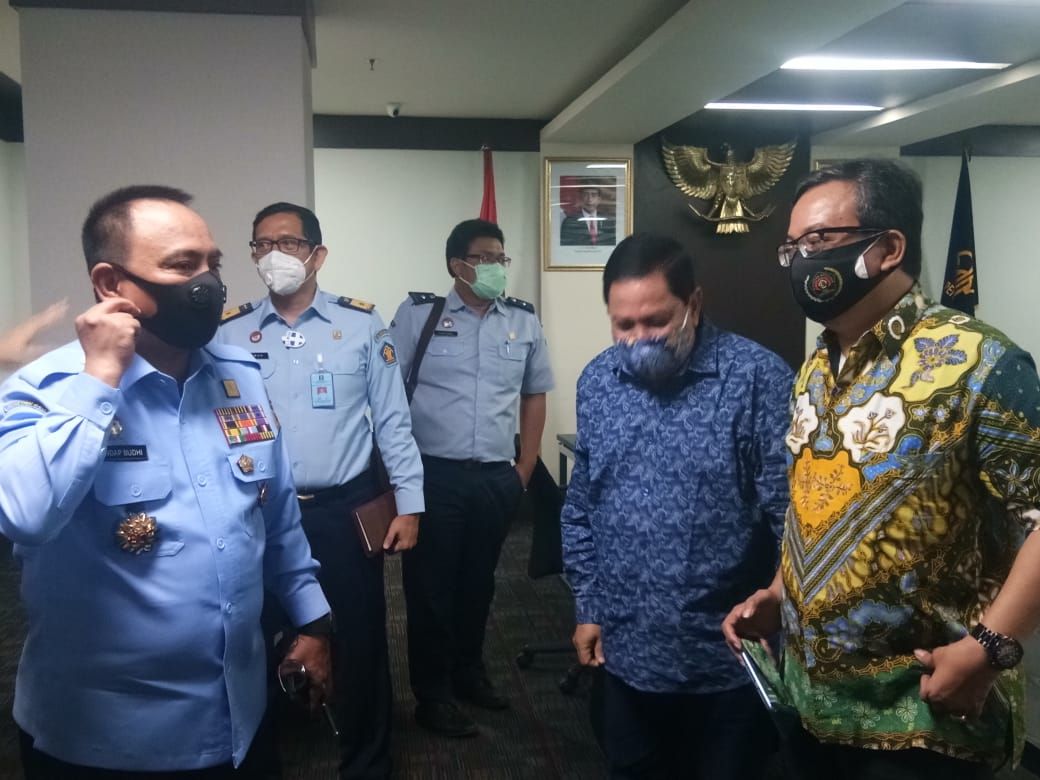 Pertemuan PWI Pusat dan Kemenkumham