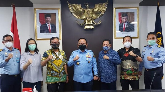 Pertemuan PWI Pusat dan Kemenkumham