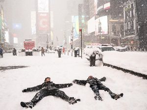 Suhu Dingin di Texas Makin Brutal di Malam Hari