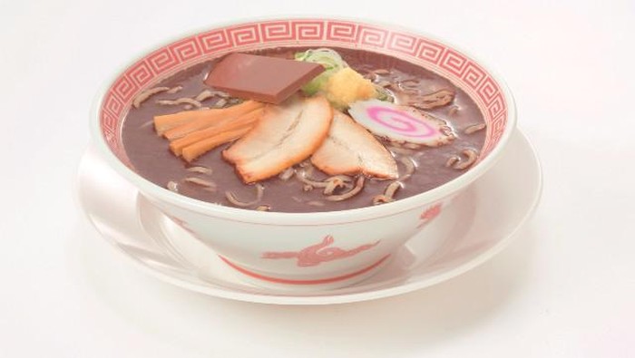 ramen kuah cokelat