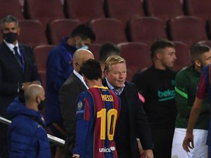 Koeman Ingin Messi Tetap di Barcelona, tapi...