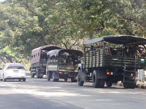 Kantor Partai Aung San Suu Kyi Diserbu Militer