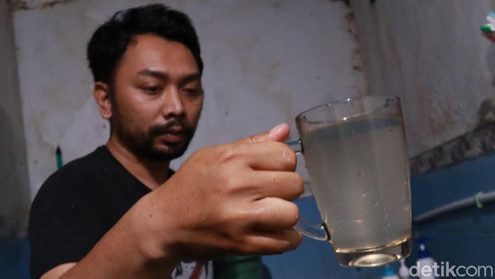 Air PDAM Bandung Bau dan Keruh