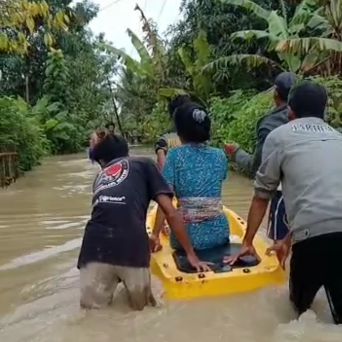 Banjir di Pandeglang.