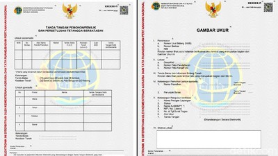 Terkini! Begini Penampakan Sertifikat Tanah Elektronik