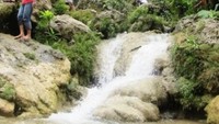 Cantiknya air terjun Sri Gethuk