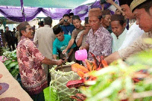 Air Wafaq Tolak Bala, Puncak Ritual Rebo Kasan