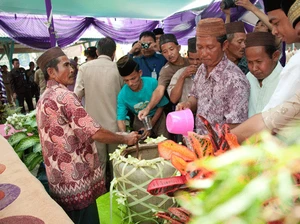 Air Wafaq Tolak Bala, Puncak Ritual Rebo Kasan