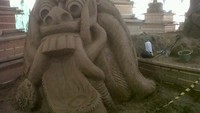 Patung Barong pasir