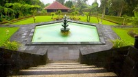 Suasa di Bali Botanic Garden terlihat begitu asri.