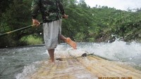 Air dingin yang membasahi tubuh