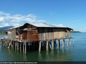 Bangun Rumah Tanpa Surat Tanah di Teluk Ampimoi, Yapen, Papua