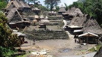 Desa Bena dari kejauhan