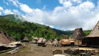 Inilah Desa Bena - desa tradisional di Bajawa.