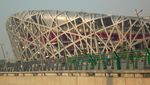 Bermain Layang-Layang di Stadion Olympiade Beijing