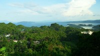 Panorama dari bukit sekitar Kodam